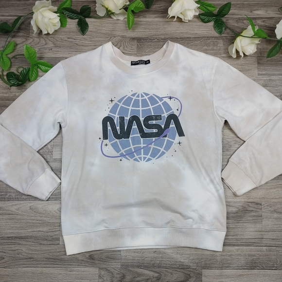 Fifth Sun Tops - Fifth Sun NASA Tie dye Crew Neck